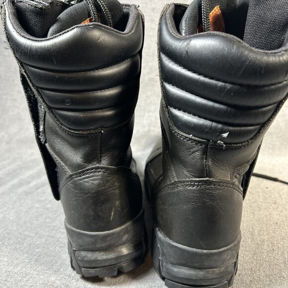 Harley Davidson Men’s 7 Black Leather Lace Up Boots Motorcycle Combat main image 9